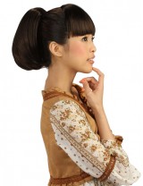 Wigs2you 馬尾 甜美可愛扣式馬尾 短髪爪夾式蓬松短直髪WS-5010-DB